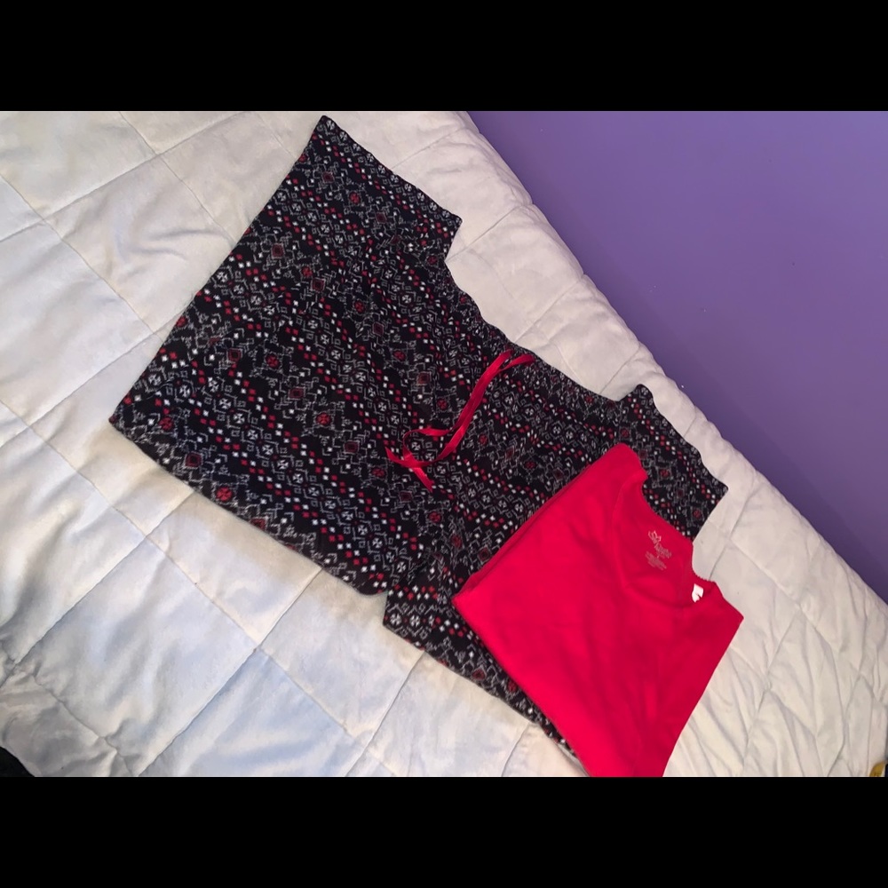 Croft & Barrow Long Sleeved Pajama Set